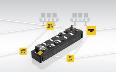 Kompaktes 4-I/O-Modul für Intralogistik