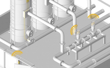 Ventilstellungsüberwachung in der Wasserstoff-Infrastruktur