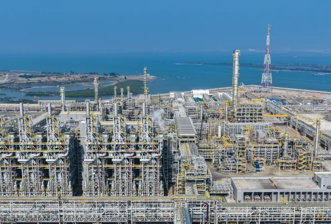 BASF nimmt elektrifizierten Steamcracker in Zhanjiang in Betrieb