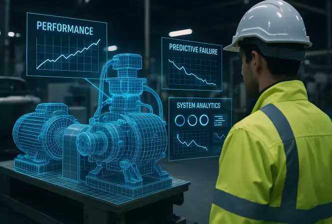 KI‑gestütztes Condition Monitoring für rotierende Maschinen im IIoT