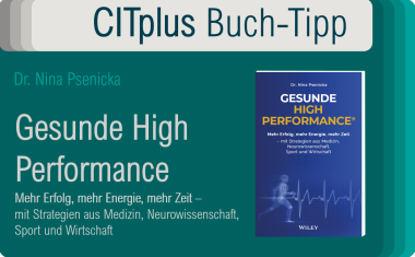 CITplus Buch-Tipp: Gesunde High Performance