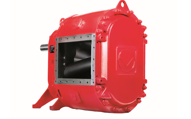 Die Drehkolbenpumpen der VX-Serie fördern Medien mit wechselnden Viskositäten...