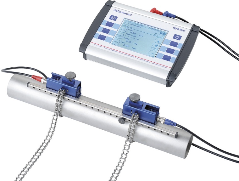 deltawaveC-P, das portable Clamp-On-Durchflussmesssystem auch für schwierigste...