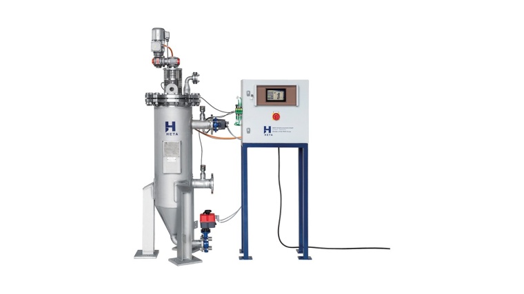 Automatikfilter mit separater Steuerung © Heta Verfahrenstechnik GmbH