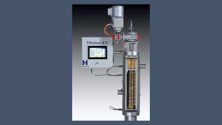 Automatikfilter mit Steuerung © Heta Verfahrenstechnik GmbH