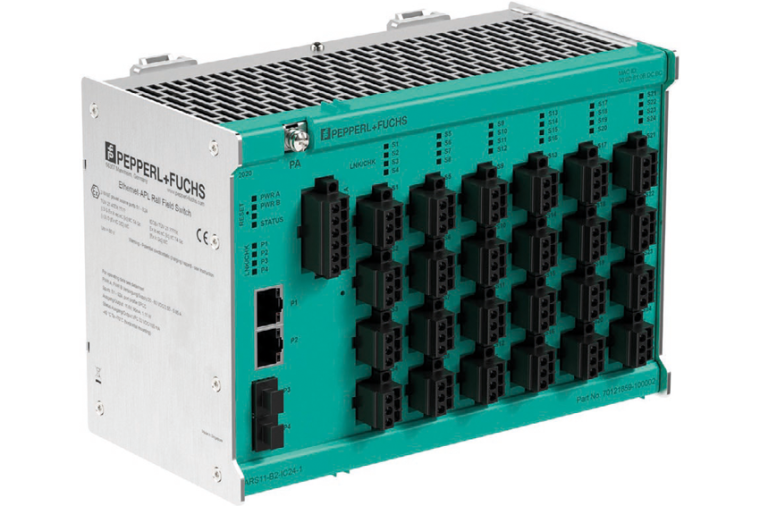 FieldConnex APL Field Switch mit 8, 16, oder 24 Geräteanschlüssen. ©...