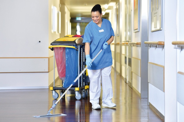 Die Reinigung und Desinfektion spielt in Kliniken eine wichtige Rolle. ©...