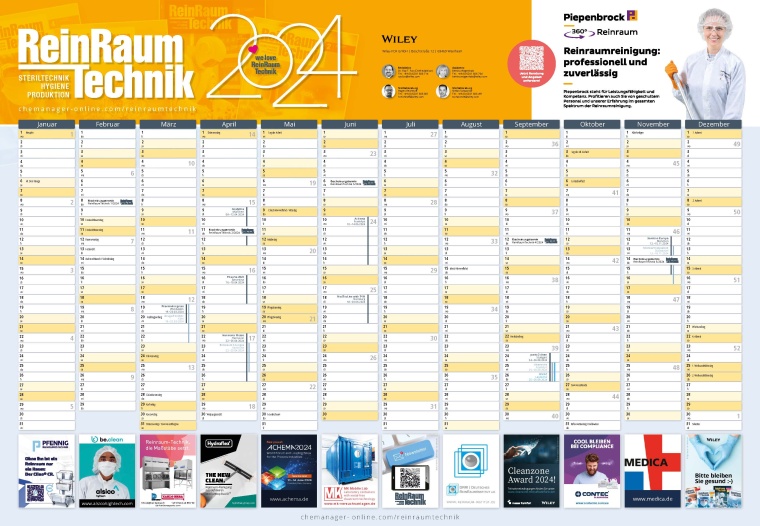 ReinRaumTechnik Kalender 2024