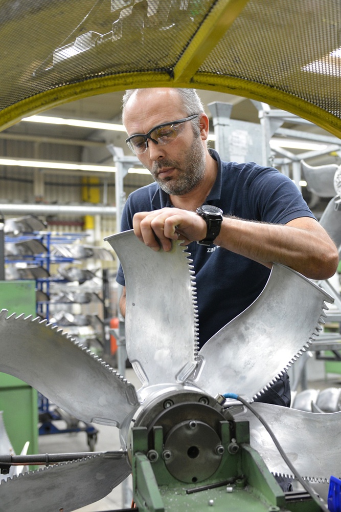 Abb.1: Erfolgreiches Jahr für den Ventilatorenbauer Ziehl-Abegg.