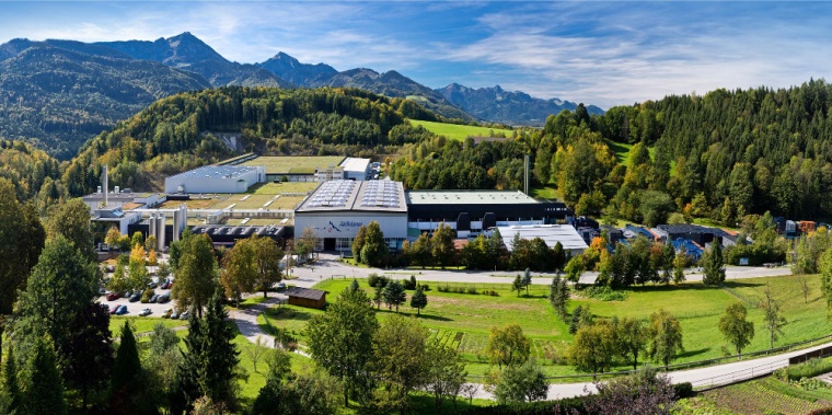 Abb. 1: Die Adelholzener Alpenquellen in den bayerischen Alpen.