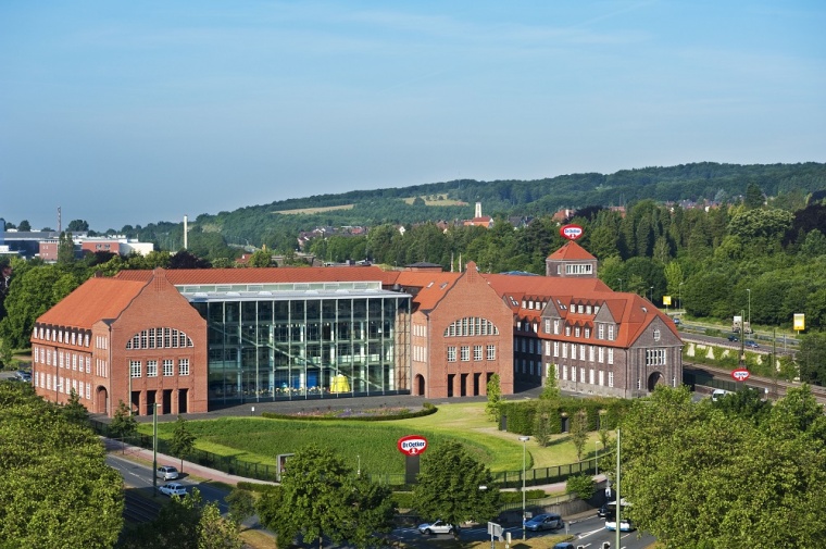 Abb.: Das Dr. Oetker Stammhaus.