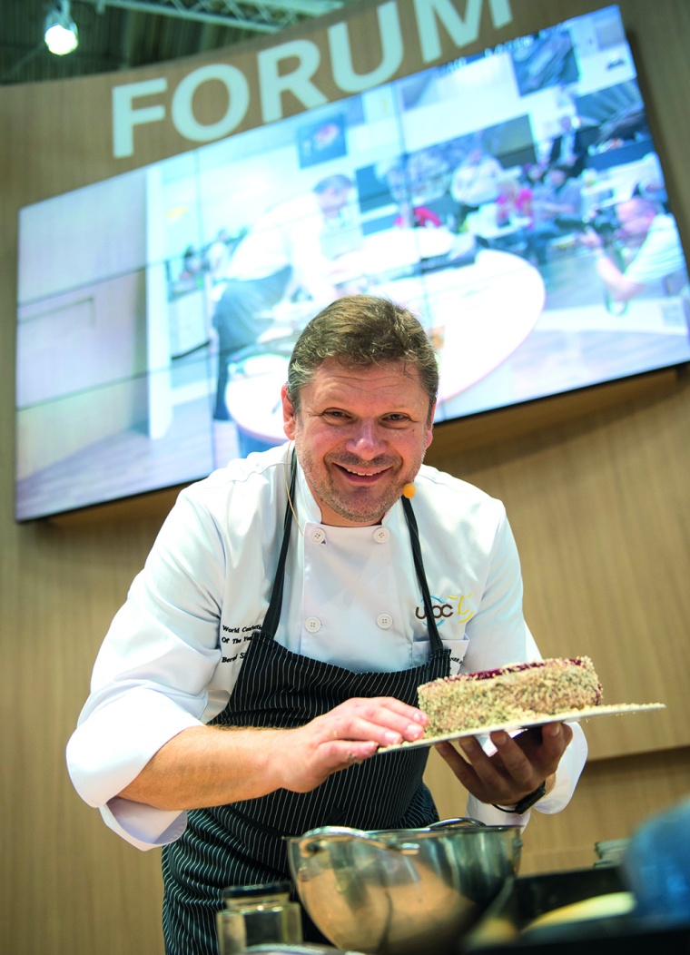 Abb.: Auf der Iba, der führenden Weltmesse für Bäckerei, Konditorei und...