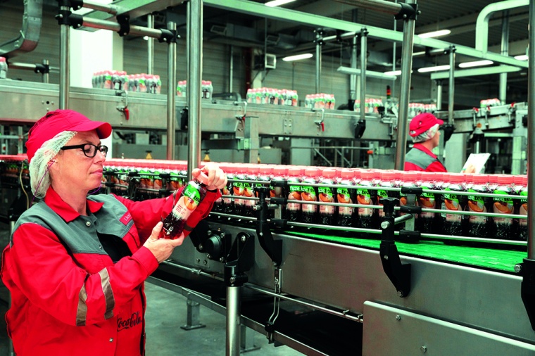 Abb.: In Halle schafft die Coca-Cola European Partners Deutschland GmbH mit dem...