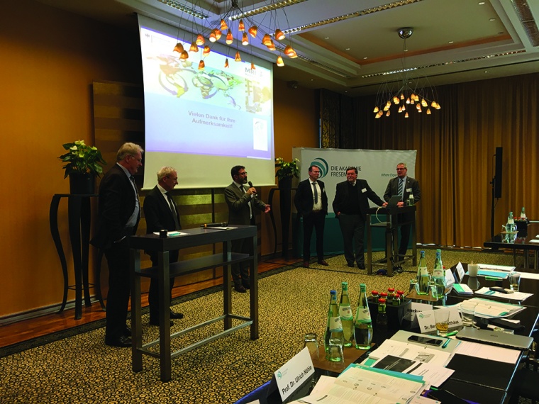 Abb.: Podiumsdiskussion der Experten anlässlich der Intensivtagung Food Fraud...