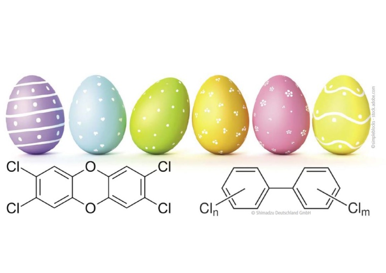 Abb. 1: Das Dioxin TCDD (links) und die allgemeine Struktur der polychlorierten...