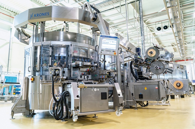 Abb. 2: Etikettiermaschine Topmodul. | © Krones AG