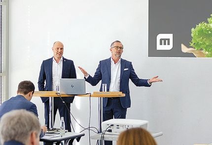 Abb.: Anlässlich der Pressekonferenz zur Anuga Foodtec am 20. März 2024 in...