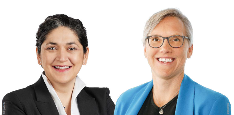 Dr. Özlem Weiss (links), Geschäftsführerin, Expertants und Dr. Kathrin...