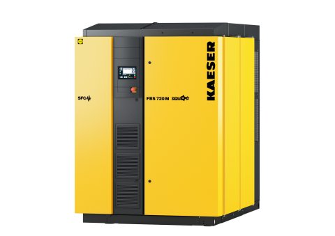 Hohe Effizienz und geringer Platzbedarf – damit glänzen die Schraubengebläse der FBS-Serie.