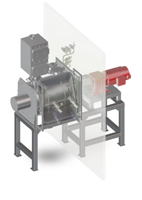 Mit dem FKM Containment hat Gebrüder Lödige Maschinenbau den ersten Mischer im Programm, welcher speziell für einen Einsatz bis OEB-Level 5 konzipiert wurde.